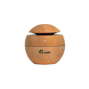 Vlam Aroma Diffuser Fonteintje Licht Hout